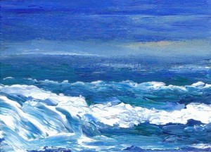 Paint Water in Ocean